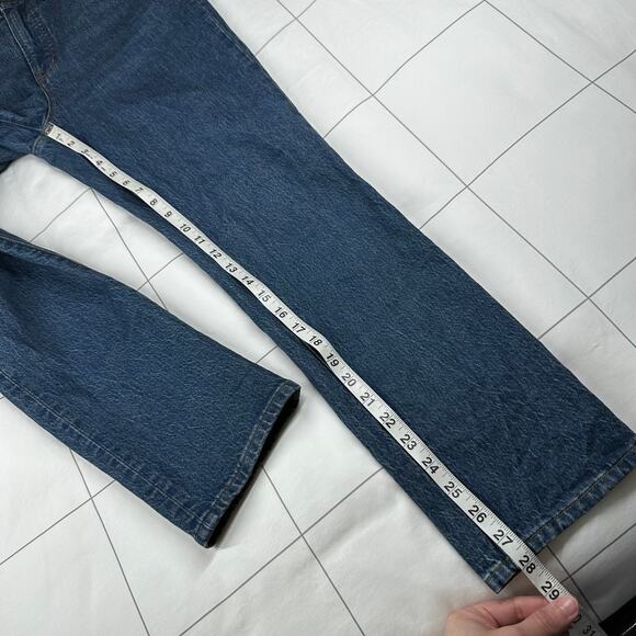 Madewell Jeans Womens 27 Blue Perfect Vintage Haight Wash High Rise Tapered Leg - Picture 12 of 14